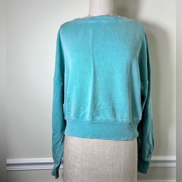 Free People Take Me Back Pullover Galapagos - Picture 2 of 4